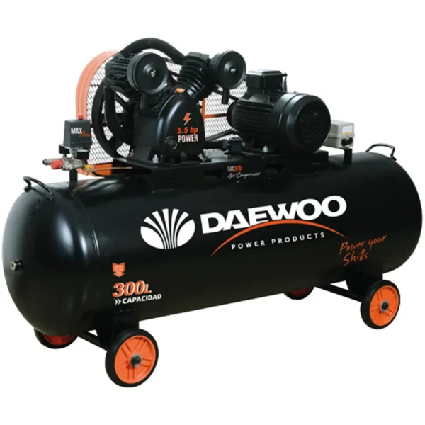 ჰაერის კომპრესორი  5.5 HP / 4 KW  300 ლიტრიანი DAAC300